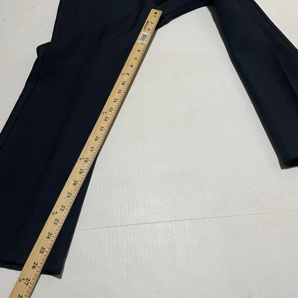 Vintage Levi's Mens Pants 33 X 26 Navy Blue Dacron Polyester Permanent Press